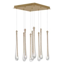 Stillo 9 Light 16" Wide LED Suspension Multi Light Pendant