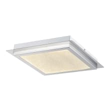 Sparkler 13" Wide Integrated LED Flush Mount Square Ceiling Fixture / Wall Sconce