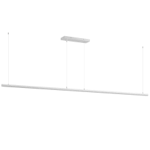Continuum 94" Wide LED Linear Chandelier