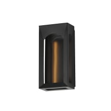 Brasilia 2 Light 15" Tall LED Outdoor Wall Sconce