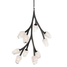Blossom 10 Light 25" Wide LED Abstract Chandelier