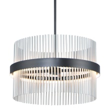 Chimes 24" Wide LED Drum Chandelier