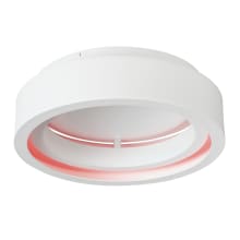 iCorona 18" Wide LED Flush Mount Drum Smart Ceiling Fixture - 277