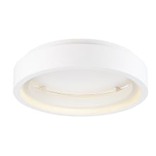 iCorona 23" Wide LED Flush Mount Drum Smart Ceiling Fixture - 277