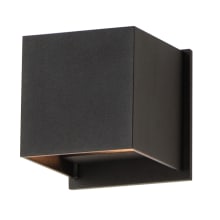 Alumilux Cube 4" Tall LED Wall Sconce