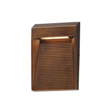 Steppes 7" Tall LED Outdoor Wall Sconce