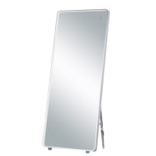 Mirror 67" x 27-1/2" Rectangular Framed LED Lighted Flat Freestanding Full Length Mirror