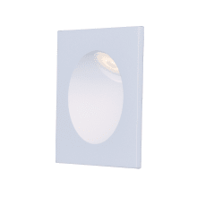 Alumilux 3-1/4" High Integrated LED Outdoor Wall Sconce with Glass Diffuser - ADA Compliant