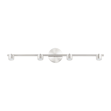 Taylor 4 Light 34" Wide LED Fixed Rail Ceiling Fixture
