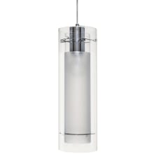 Frost Single Light 6" Wide Frosted Glass Pendant