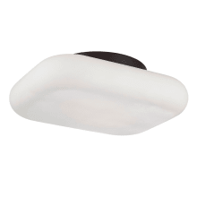 Alma 11" Wide LED Flush Mount Square Ceiling Fixture / Wall Sconce