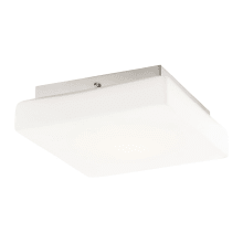 Monti 9" Wide LED Semi-Flush Square Ceiling Fixture