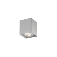 4" Wide LED Outdoor Flush Mount Square Ceiling Fixture