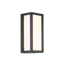 10" Tall LED Outdoor Wall Sconce