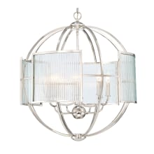 Manilow 8 Light 26" Wide Taper Candle Chandelier