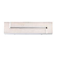 Santi 18" Wide LED Bath Bar with Specialty Granular Crystal Shades