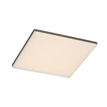 12" Wide LED Outdoor Flush Mount Square Ceiling Fixture
