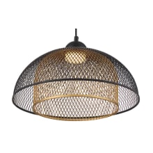 Kenmore 16" Wide LED Cage Pendant