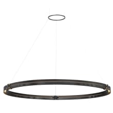 Admiral 2 Light 48" Wide LED Ring Chandelier - 1 Tier