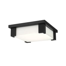 Thornhill 12" Wide LED Outdoor Flush Mount Ceiling Fixture