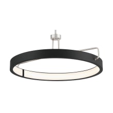 Pemberton 26" Wide LED Ring Chandelier / Semi-Flush Ceiling Fixture
