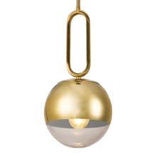 Prospect 10" Wide Mini Pendant with Clear Glass Shade