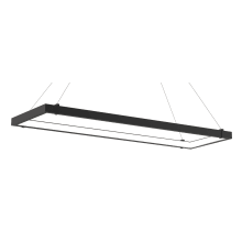 Mucci 60" Wide LED Linear Chandelier with Inward Facing Luminaire