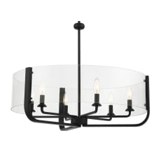 Campisi 6 Light 28" Wide Taper Candle Chandelier