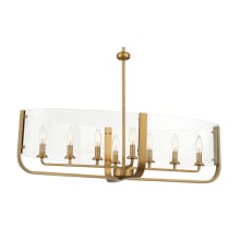 Campisi 8 Light 35" Wide Taper Candle Chandelier