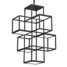 Ferro 16" Wide LED Abstract Pendant