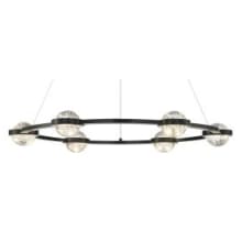 Circolo 6 Light 36" Wide LED Ring Chandelier
