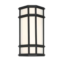 Monté 14" Tall LED Outdoor Wall Sconce