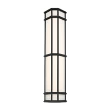 Monté 29" Tall LED Outdoor Wall Sconce
