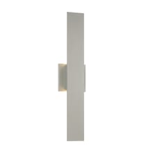 Annette 2 Light 23" Tall LED Outdoor Wall Sconce