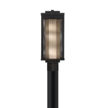 Brama 17" Tall LED Outdoor Single Head Post Light