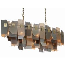 Cocolina 11 Light 13" Wide Abstract Linear Chandelier