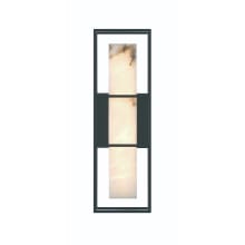 Blakley 16" Tall 3000K LED Wall Sconce with Alabaster Shade