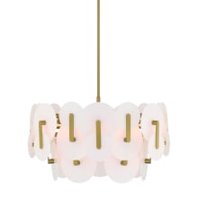Nuvola 24" Wide LED Abstract Drum Chandelier