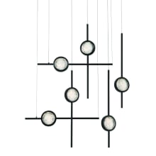 Barletta 33" Wide LED Abstract Chandelier