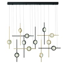 Barletta 55" Wide LED Abstract Chandelier