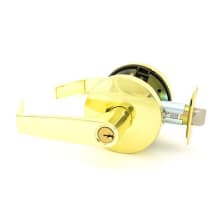 B Series Dormitory Keyed Entry Lever Set with Dane Lever