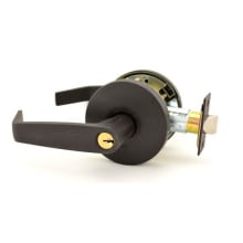 T Series Office Keyed Entry Lever Set with Dane Lever