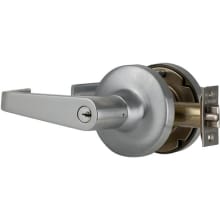 T Series SFIC Office Keyed Entry Lever Set with Dane Lever - Less Core