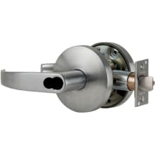 T Series Single Cylinder Keyed Entry Storeroom Lever Set with Quantum Lever - Less SFIC
