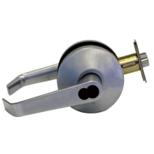 W Series SFIC Office Keyed Entry Lever Set with Dane Lever and Small Rose - Less Core