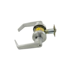 W Series Storeroom Keyed Entry Lever Set with Dane Lever and Small Rose