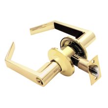 W Series Single Cylinder Keyed Entry Grade 2 Dane Entry/Office Door Lever Set with Small Format Interchangeable Core