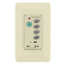 3 Speed Fan and Light Wall Control with Receiver