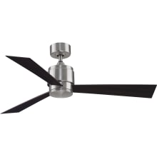 Zonix Wet Custom 52" 3 Blade Indoor / Outdoor Ceiling Fan - Remote Control Included