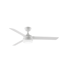 Xeno 56" 3 Blade Indoor / Outdoor Ceiling Fan - Remote Control and LED Light Kit Included